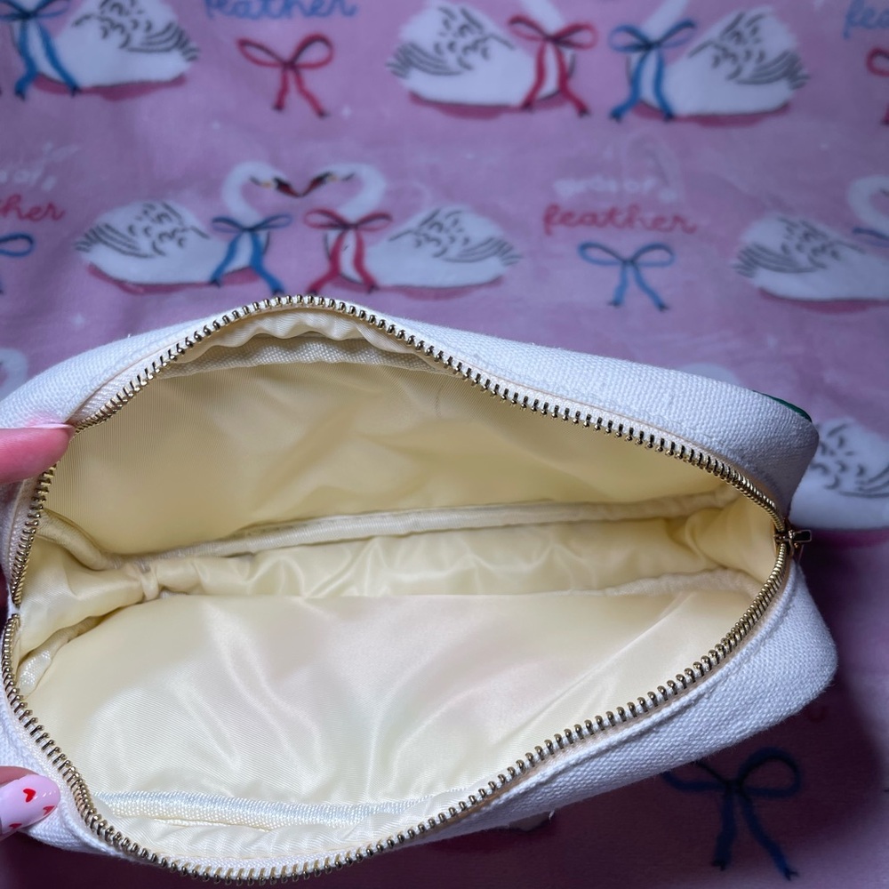 Pickle Ball Racket Embroidered Pouch - Picture 2 of 3